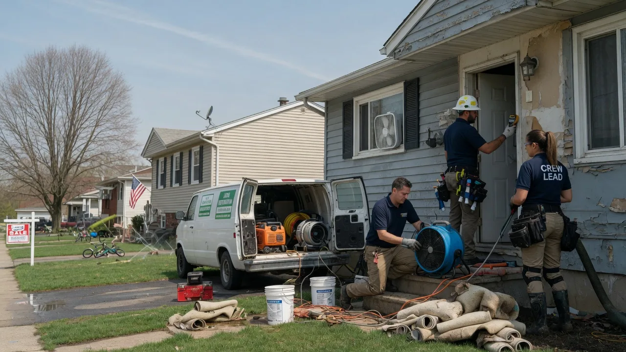 Flood Cleanup in Saint Joseph, IL near me