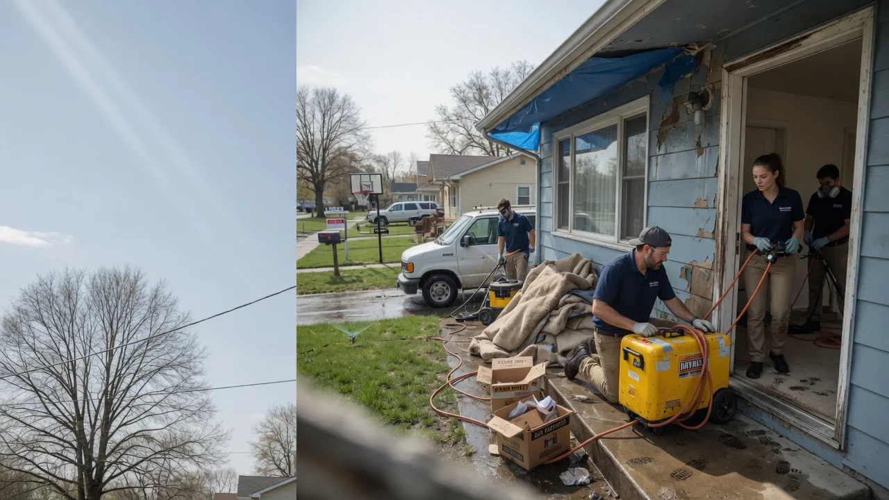 Basement Flood Cleanup in Saint Joseph, IL near me